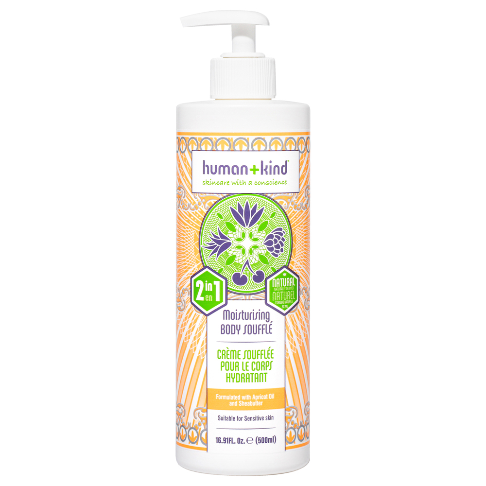 Body Souffle 2-In-1 Moisturizer by Human+Kind for Unisex - 16.9 oz Body Souffle